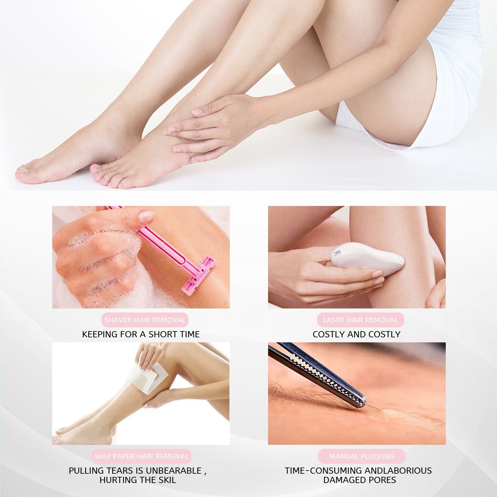 EELHOE Honey Spray depilation Hair Removal Spray Removes All Over The Body EELHOE COSMETICS