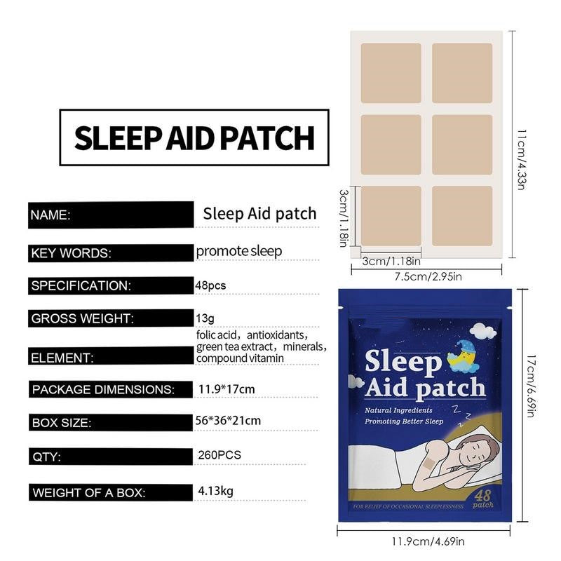 Eelhoe Sleep Patches – Relaxation & Muscle Tension Relief for Better Sleep EELHOE COSMETICS