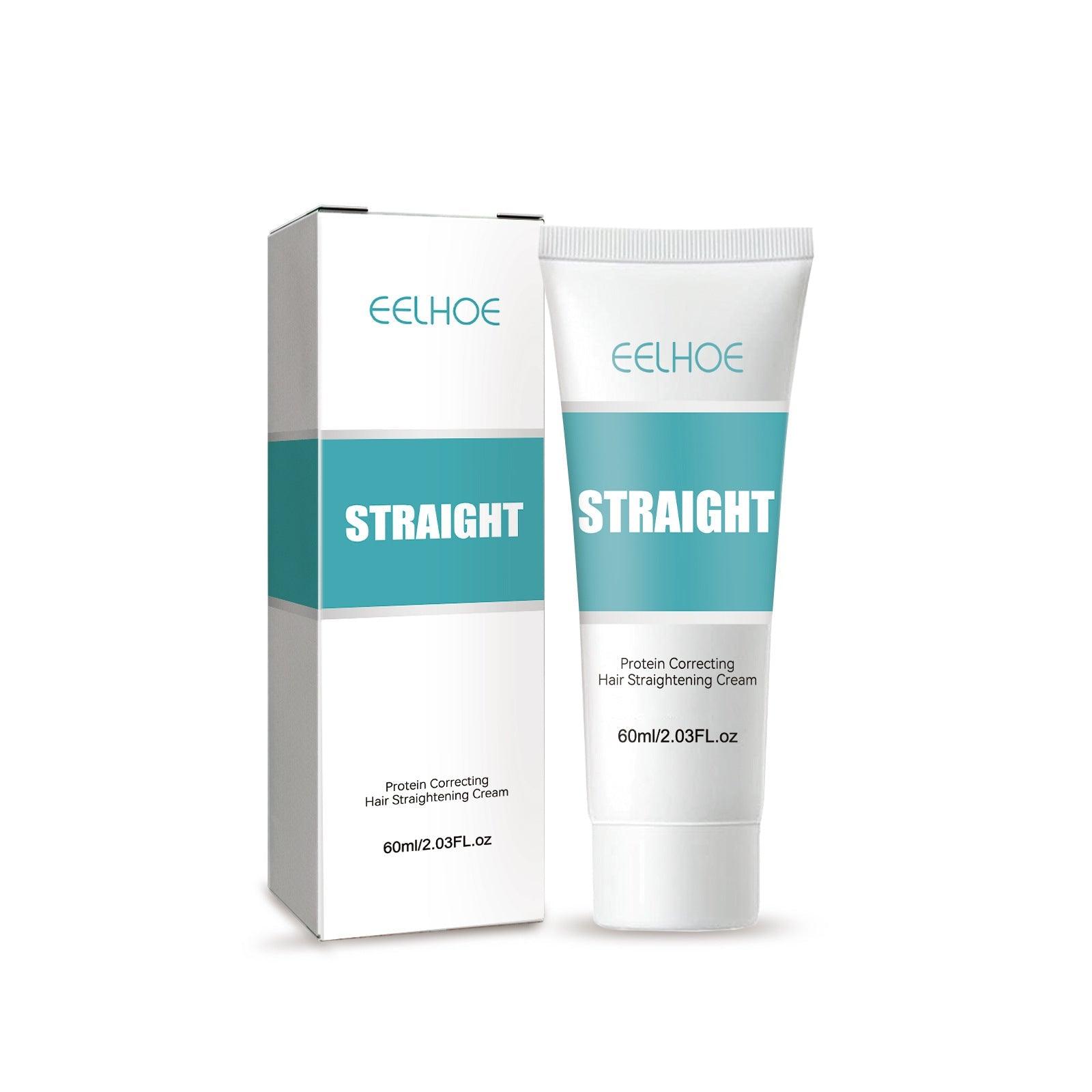 EELHOE Hair Straightener Cream with Protein for All Hair Types (60ml) 60ml EELHOE COSMETICS