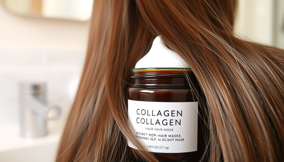 Masque cheveux au collagène : révélateur de brillance et de fortification pour des cheveux plus sains en 2026