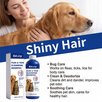 Pet Flea Tick Cleaning Shampoo EELHOE COSMETICS