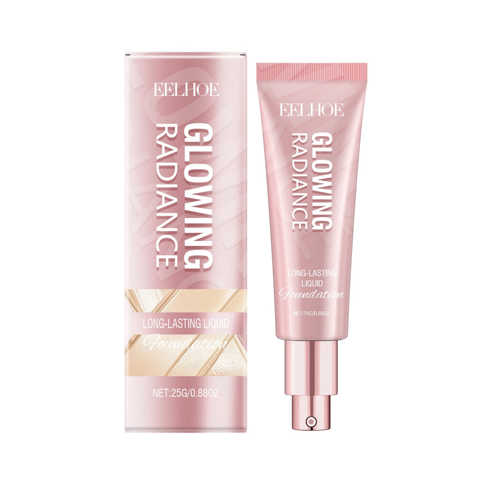 EELHOE Lightweight Longwear Foundation – Smear-proof, Flawless Finish Natural Color 25g EELHOE COSMETICS