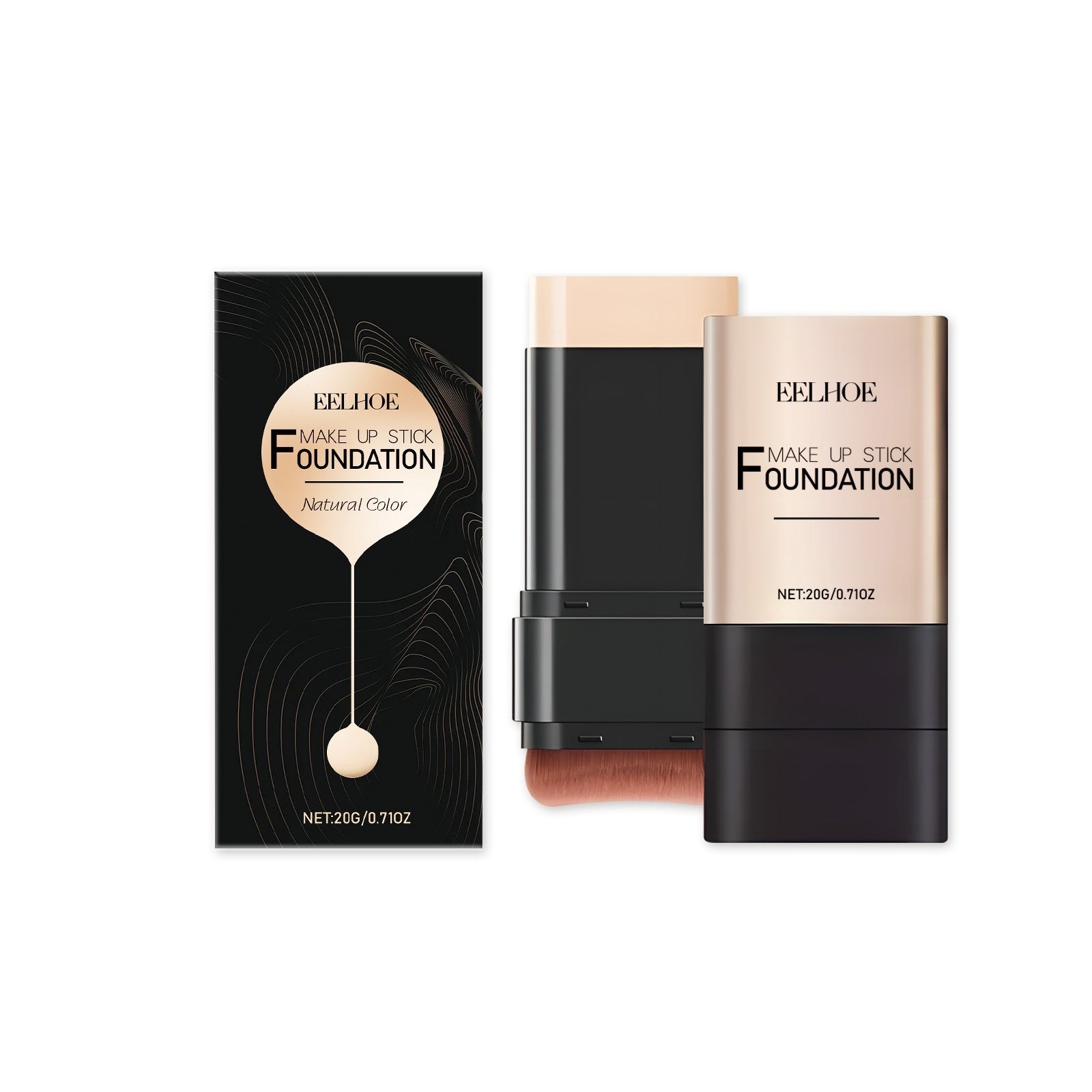 EELHOE Natural Color Foundation Make-up Stick