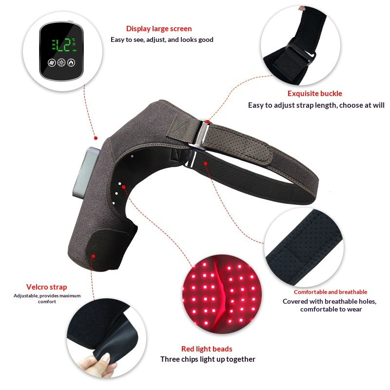 EELHOE Electric Heating Red Light Therapy Shoulder Massager EELHOE COSMETICS