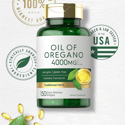 Oregano Oil Capsules – Natural Immune & Digestive Support EELHOE COSMETICS