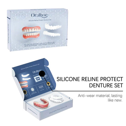 EELHOE Silicone Denture Kit – Instant Smile Enhancement & Perfect Fit