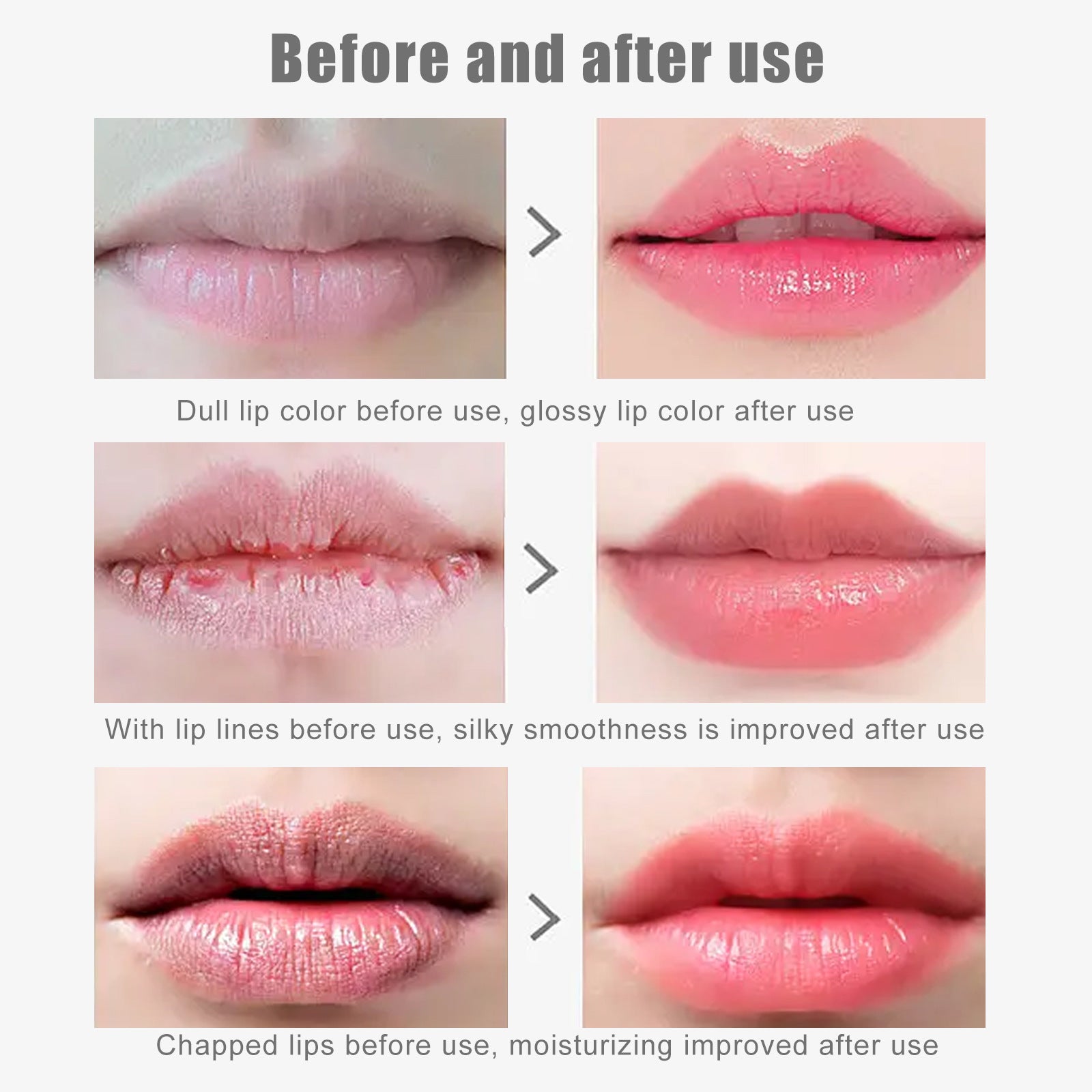 Eelhoe Cherry Crystal Lip Balm Fade Lip Lines Hydrating Moisturizing And Nourishing