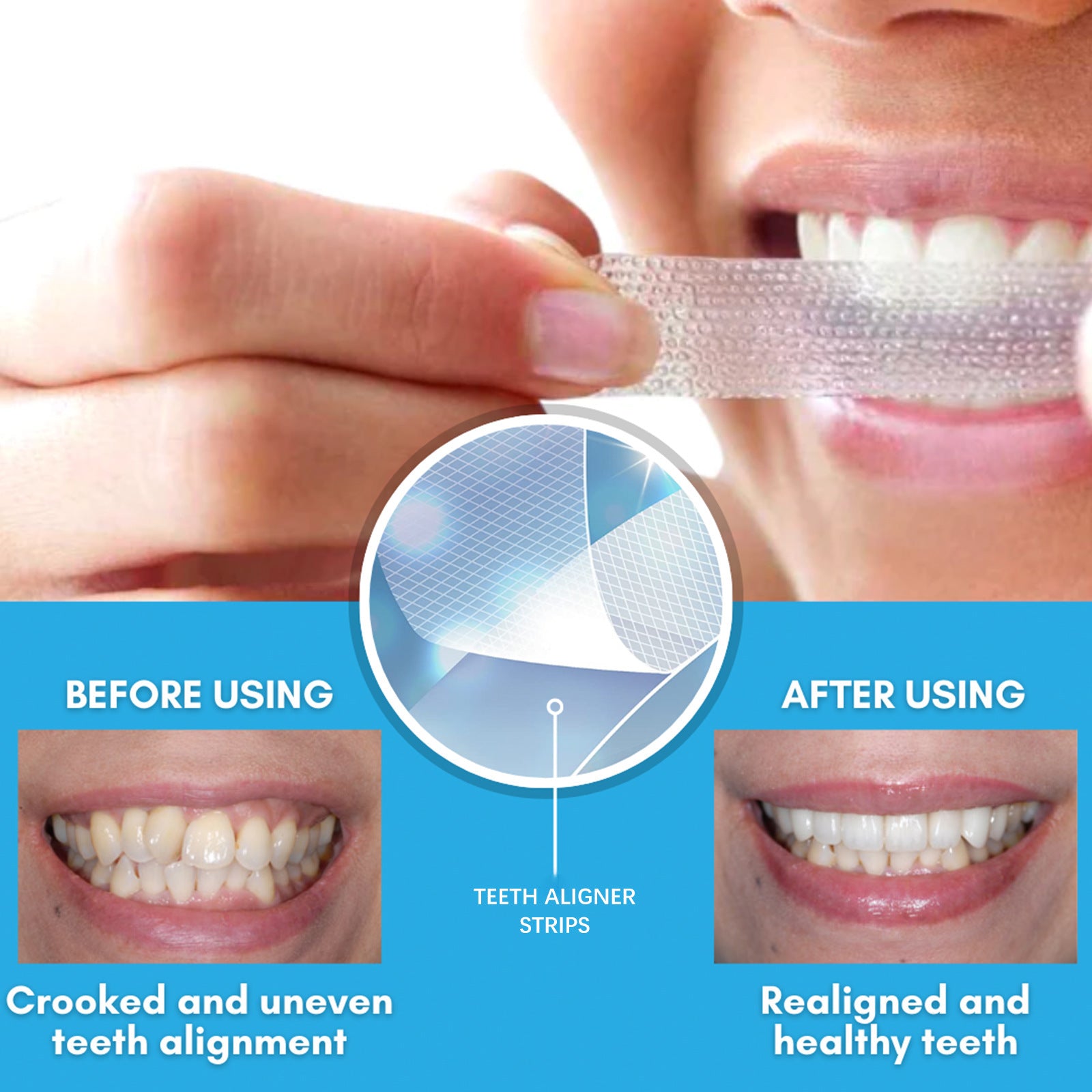 EELHOE Teeth Whitening Strips – Plaque & Stain Removal (7 Pieces) EELHOE COSMETICS