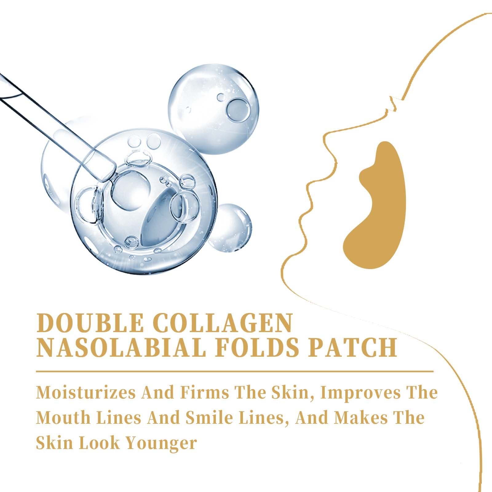 EELHOE Collagen Eye Mask & Nasolabial Fold Patch – Double Collagen Power