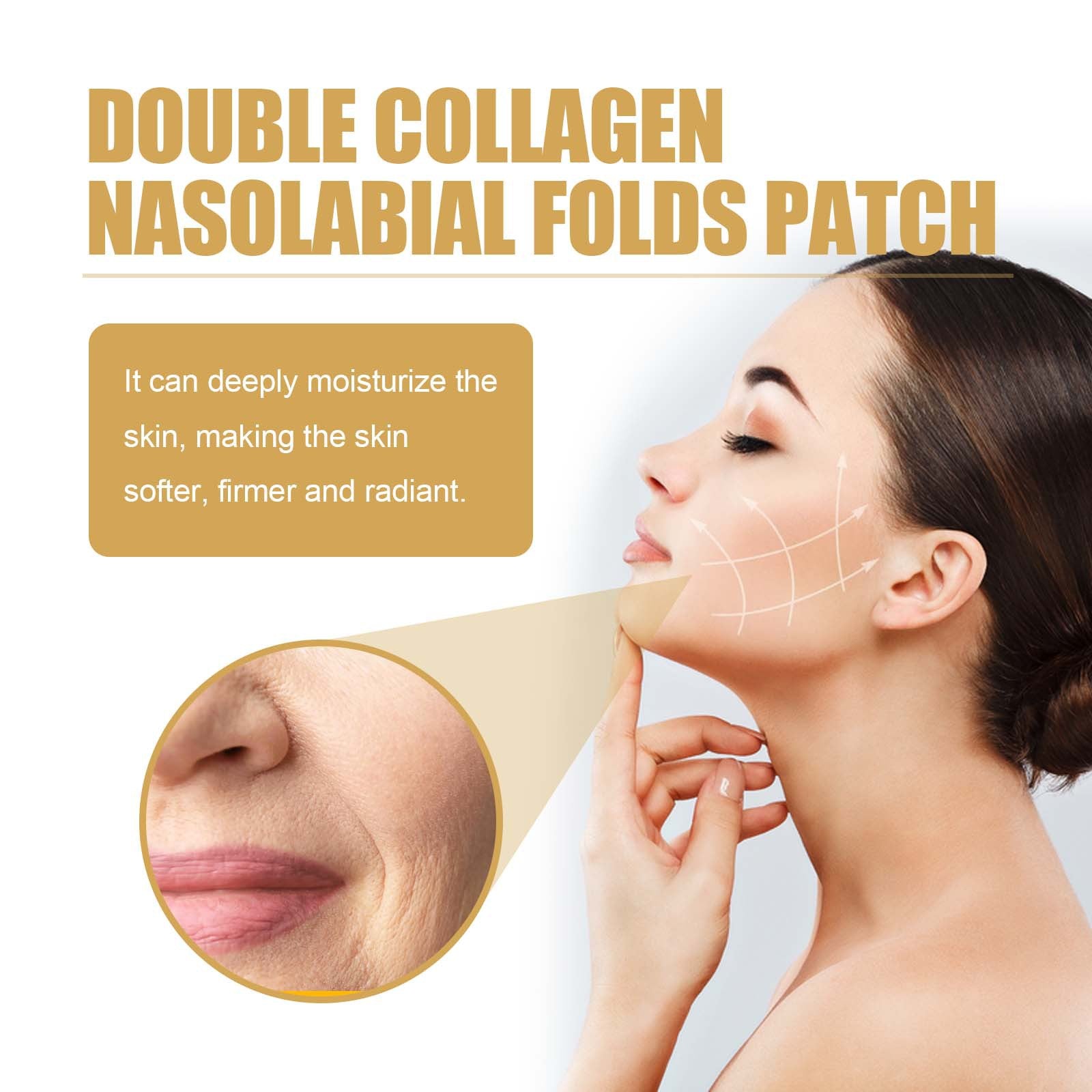 EELHOE Collagen Eye Mask & Nasolabial Fold Patch – Double Collagen Power