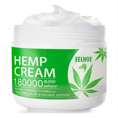 Adults Use Hemp Leaf Cream To Relieve Shoulder, Waist And Knee Soreness Green 50ml EELHOE COSMETICS