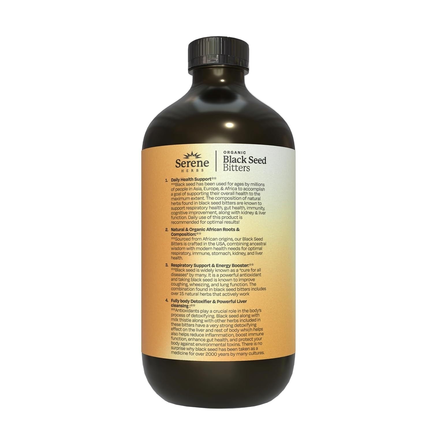 Soursop (Annona) & Black Seed Bitter Supplement – 473ml EELHOE COSMETICS