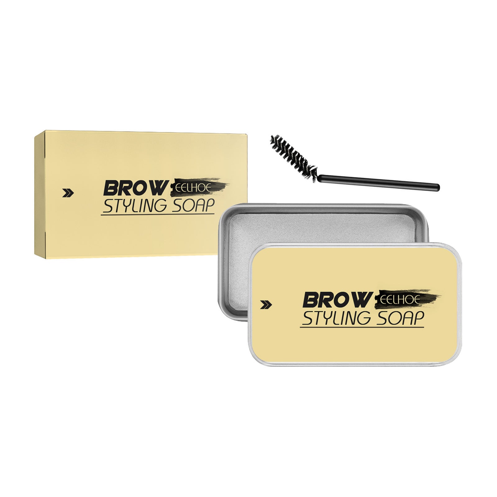 EELHOE Eyebrow styling cream + eyebrow brush 16G With Eyebrow Brush EELHOE COSMETICS