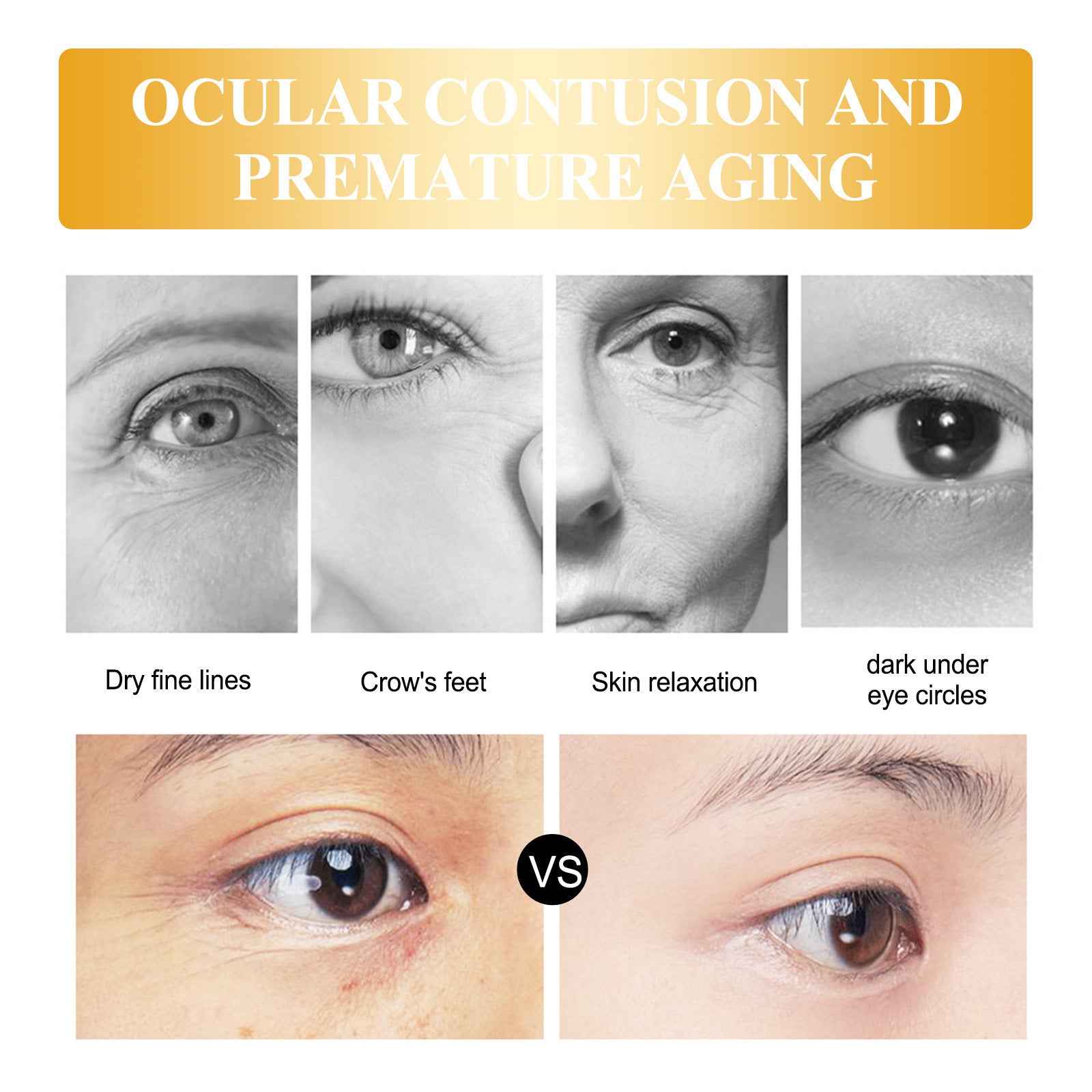 Rice Puree Eye Cream Reduces Wrinkles By Eye Bags And Dark Circle EELHOE COSMETICS