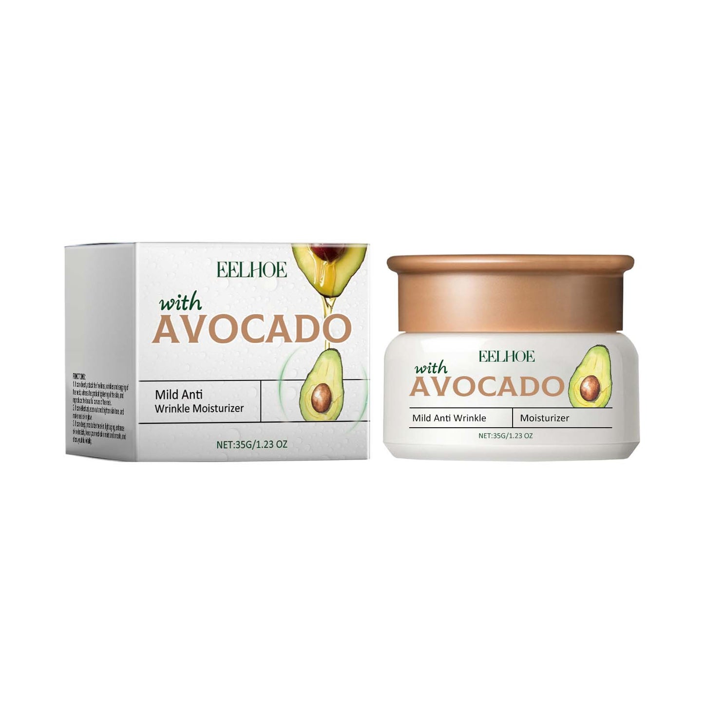 EELHOE Avocado Fade Anti-Wrinkle Face Cream – Deep Hydration & Skin Renewal EELHOE COSMETICS