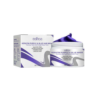 EELHOE Purple Hair Care Mask – Softening & Deep Hydration for Brighter Hair 100 Ml EELHOE COSMETICS