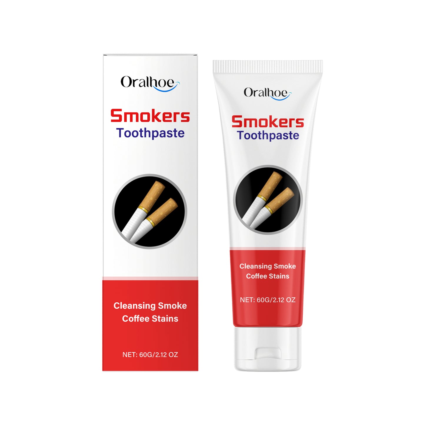 EELHOE Smokers Whitening Toothpaste – Stain Removal & Deep Cleaning 60G EELHOE COSMETICS