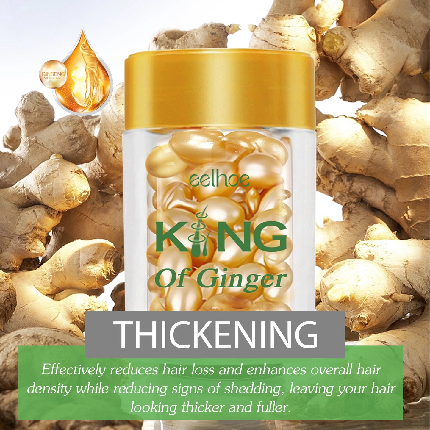 EELHOE Hair Root Nutrition Moisturizing Thick Hair Massage Treatment Oil EELHOE COSMETICS