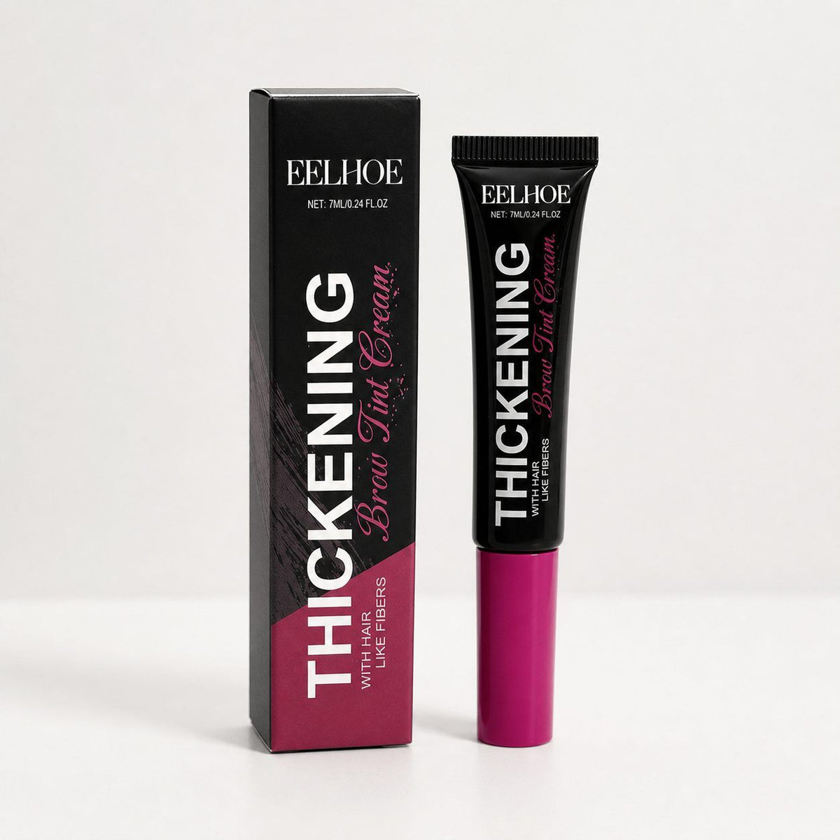 EELHOE Fiber Brow Tint, Black, 7 ml 7 ml EELHOE COSMETICS