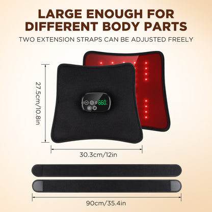 EELHOE LED Red Light Therapy Belt – Multi-function Far Infrared Hot Compress EELHOE COSMETICS