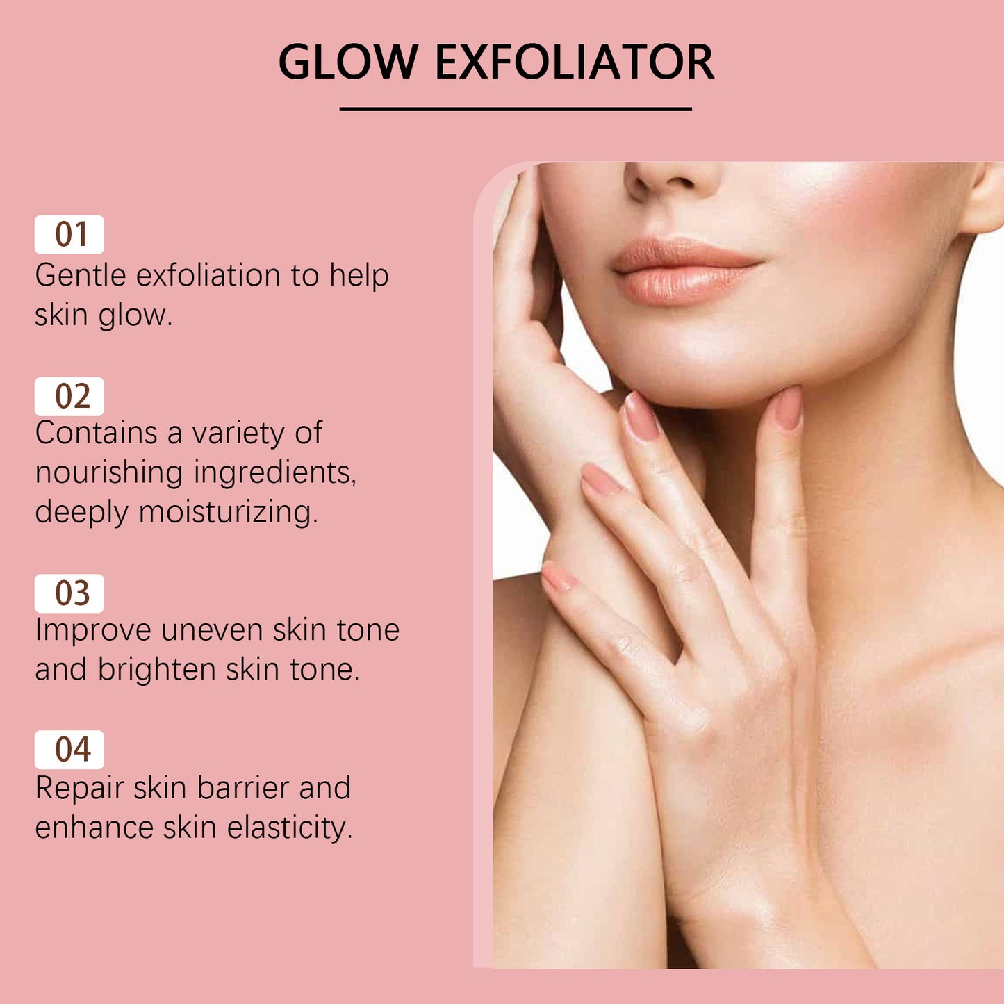 Eelhoe Whitening Facial Scrub Gentle Cleansing Exfoliating EELHOE COSMETICS