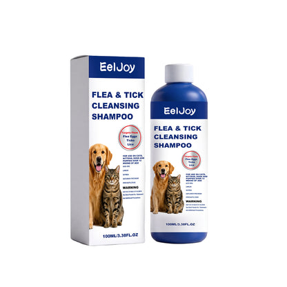 Pet Flea Tick Cleaning Shampoo 100ml EELHOE COSMETICS