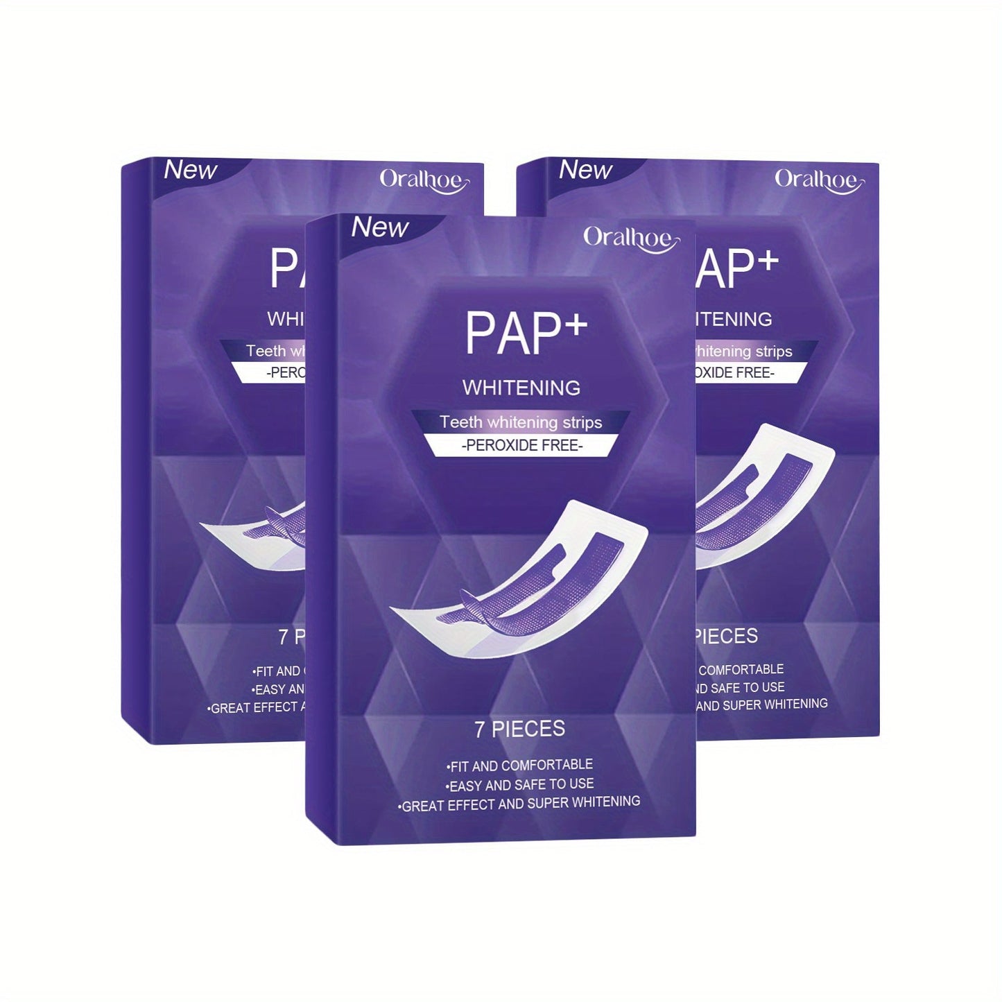 EELHOE Purple Teeth Strips – The Dry-Apply Whitening Strip EELHOE COSMETICS