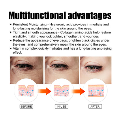 EELHOE 24k Gold & Collagen Eye Mask – Skin-Smoothing & Firming EELHOE COSMETICS