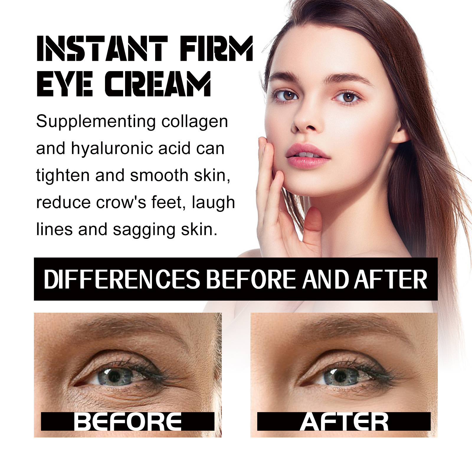 EELHOE Eye Firming Lifting Eye Bag Cream – Advanced Wrinkle-Fading and Puffiness Solution