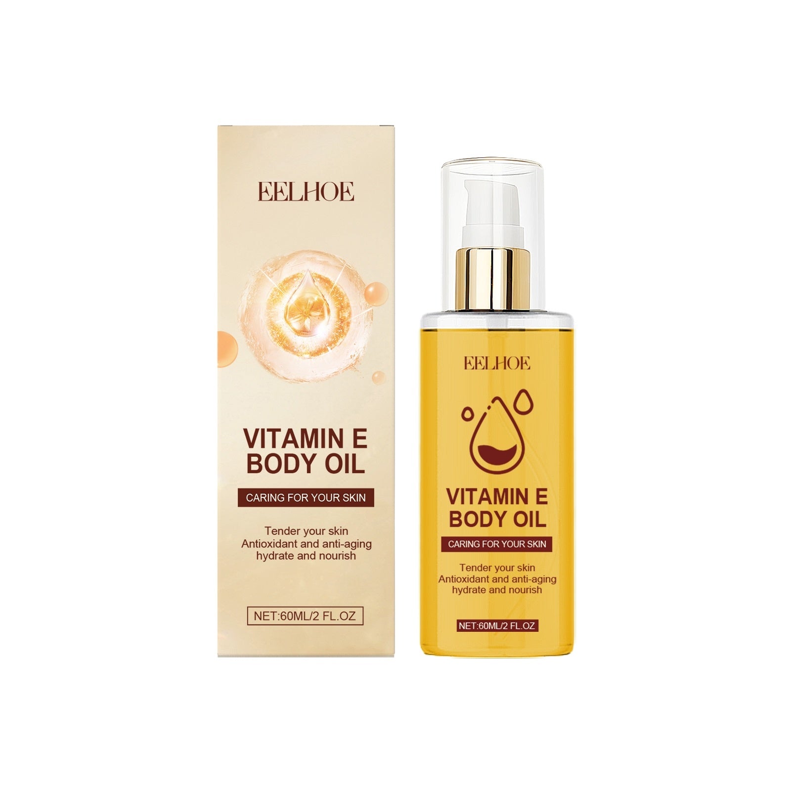 EELHOE Vitamin E Body Oil