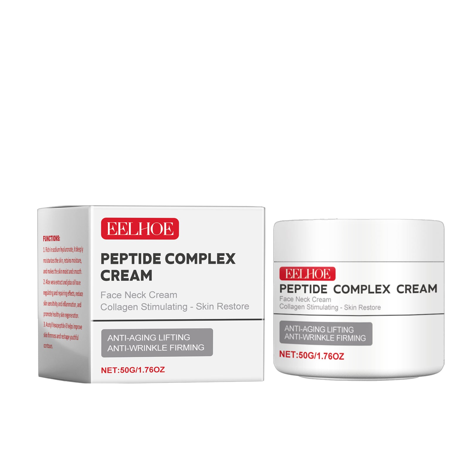 EELHOE Peptide Complex Cream – Advanced Hydration & Anti-Aging Formula 50G EELHOE COSMETICS