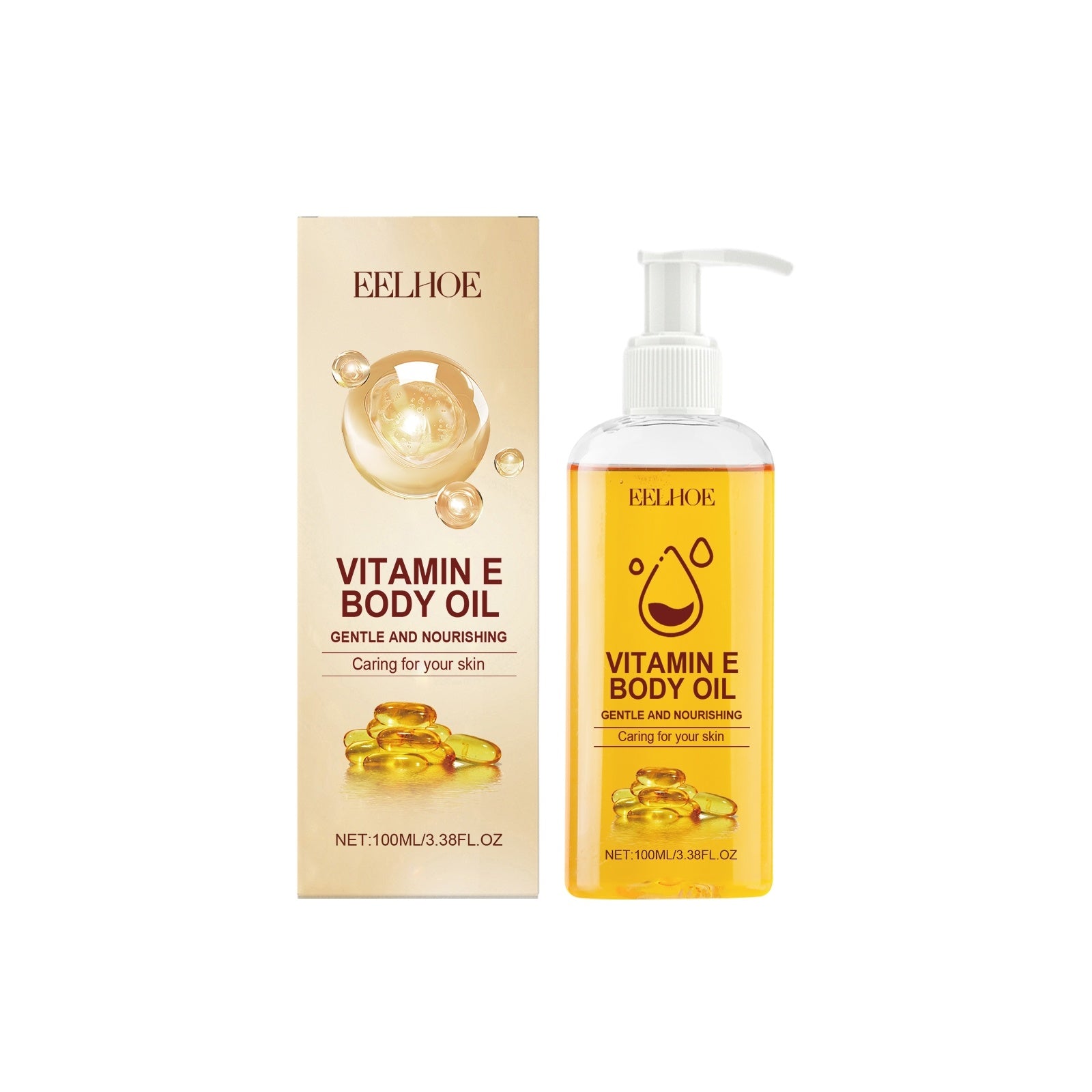 EELHOE Vitamin E Body Oil 2Style