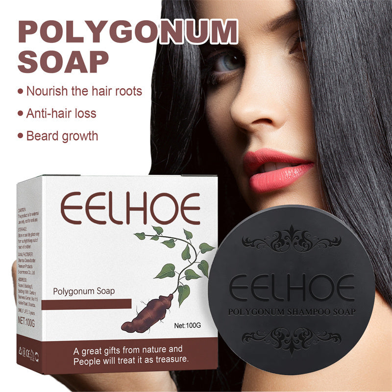 EELHOE Changing Color White To Black Hair Shampoo Soap