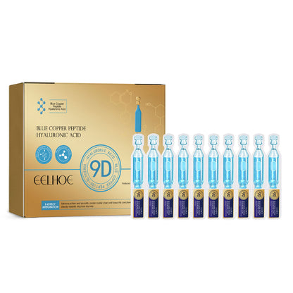 EELHOE Blue Copper Peptide Hyaluronic Acid Moisturizing Anti-Wrinkle Cream – Hydration & Anti-Aging 10pcs EELHOE COSMETICS