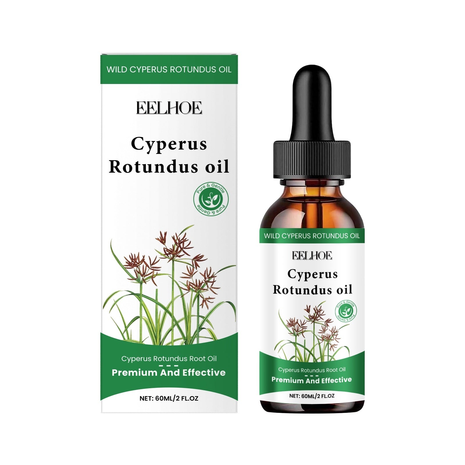 EELHOE Hair Removal cyperus rotundus oil Soothing Care OilEelhoe Hair Removal Soothing Care Oil with Cyperus Rotundus – Calming Post-Depilation Skin Care 60ml