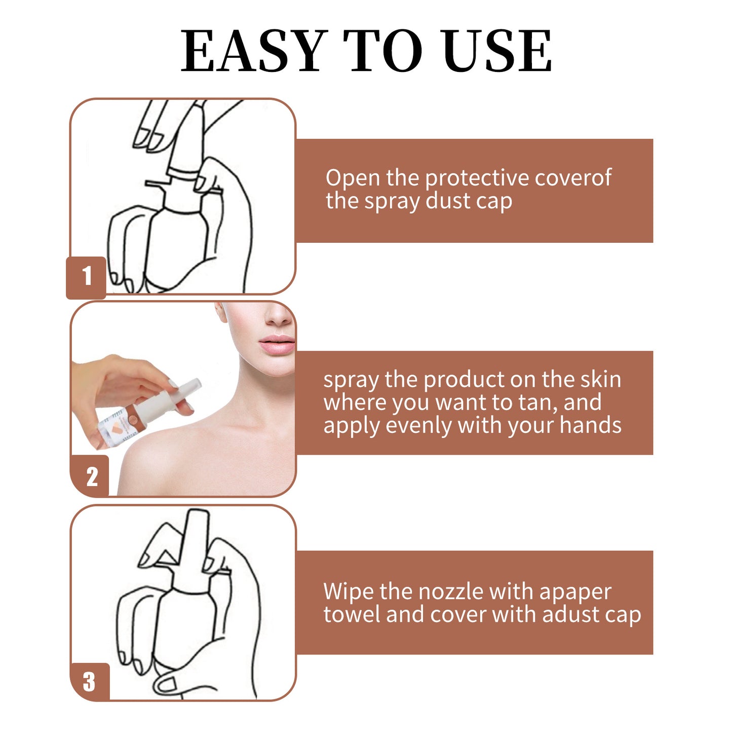 EELHOE Spray Bronze Skin Body EELHOE COSMETICS