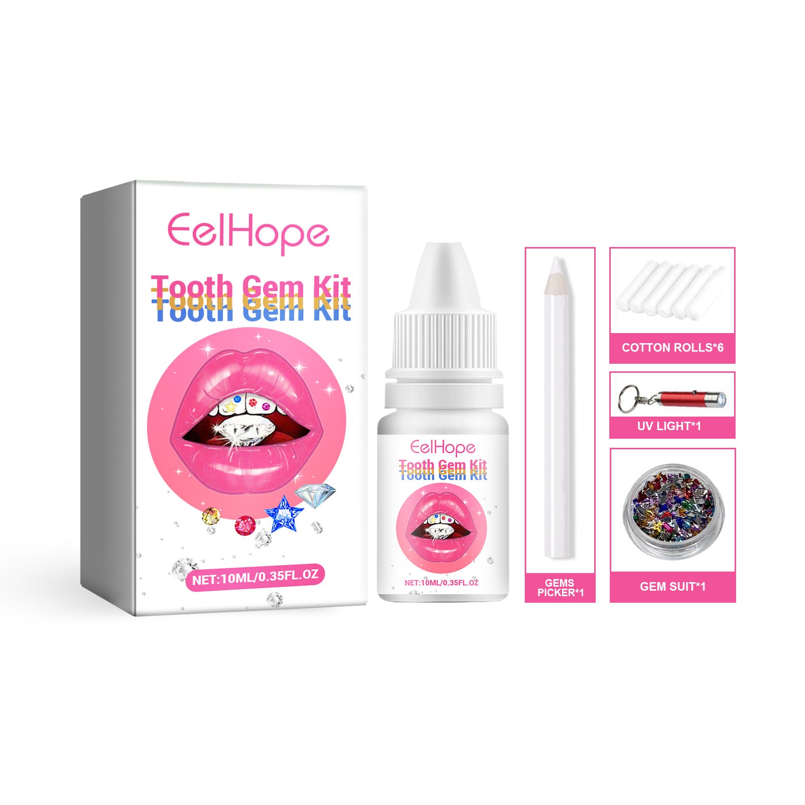 EELHOE Tooth Gem Kit Dental Gem Kit EELHOE COSMETICS