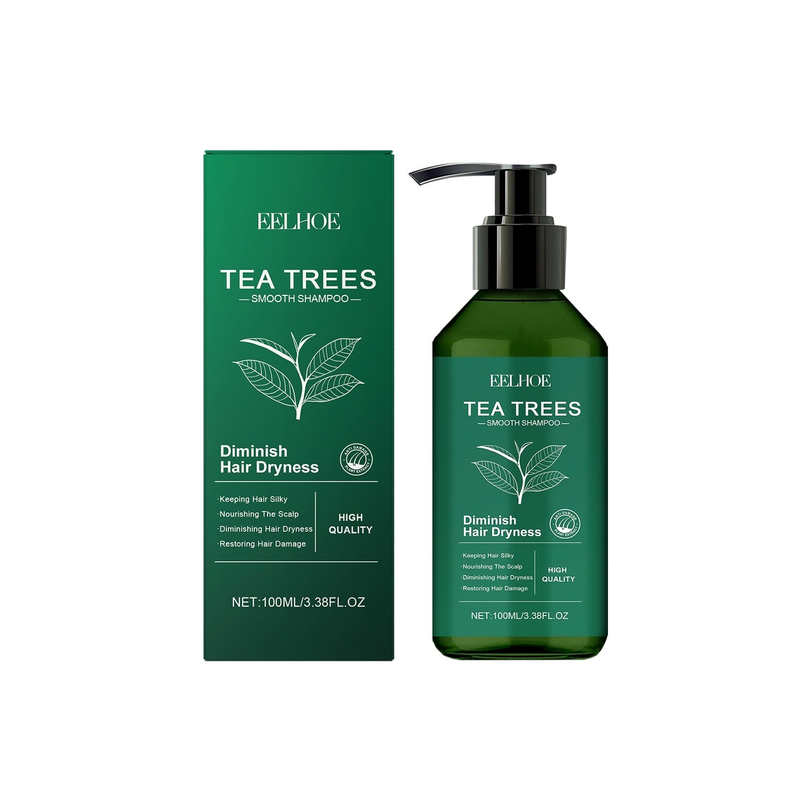 Tea Tree Shampoo For Moisturizing And Repairing