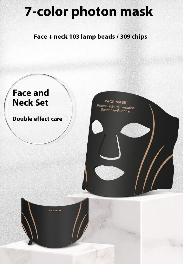 EELHOE Red Light LED Beauty Mask – Face & Neck