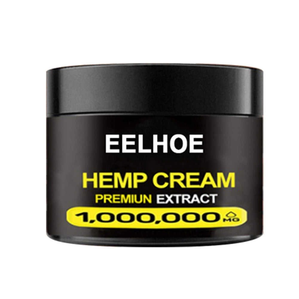 EELHOE Hemp Cream Premium Slimming Cream, Sculpting Abdominal Muscles and Firming Black 50g