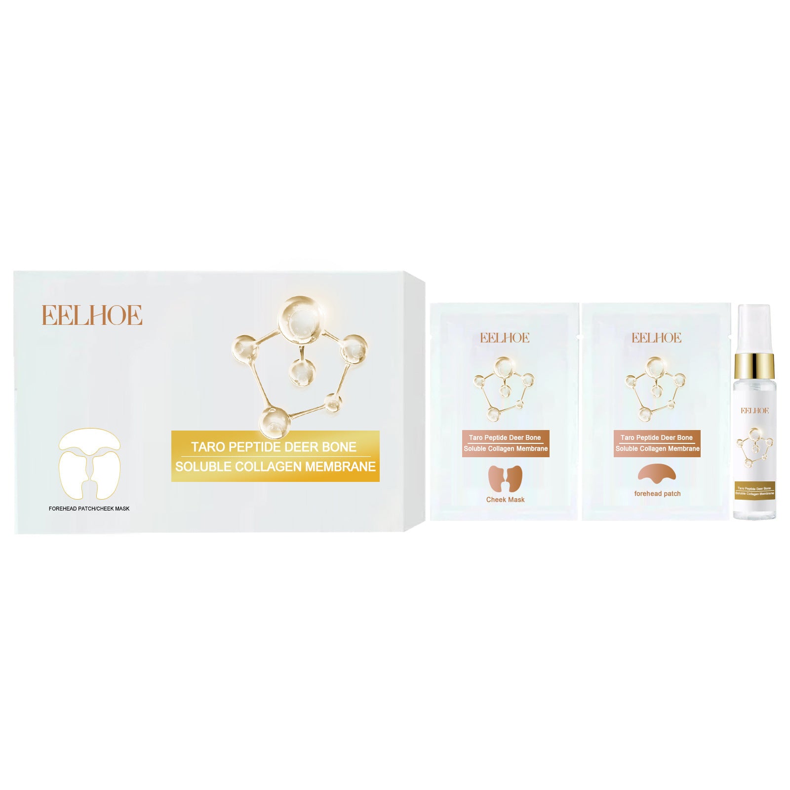 EELHOE Collagen Film Set – Targeted Skin Firming & Hydration Solution Suit Collagen Membrane EELHOE COSMETICS