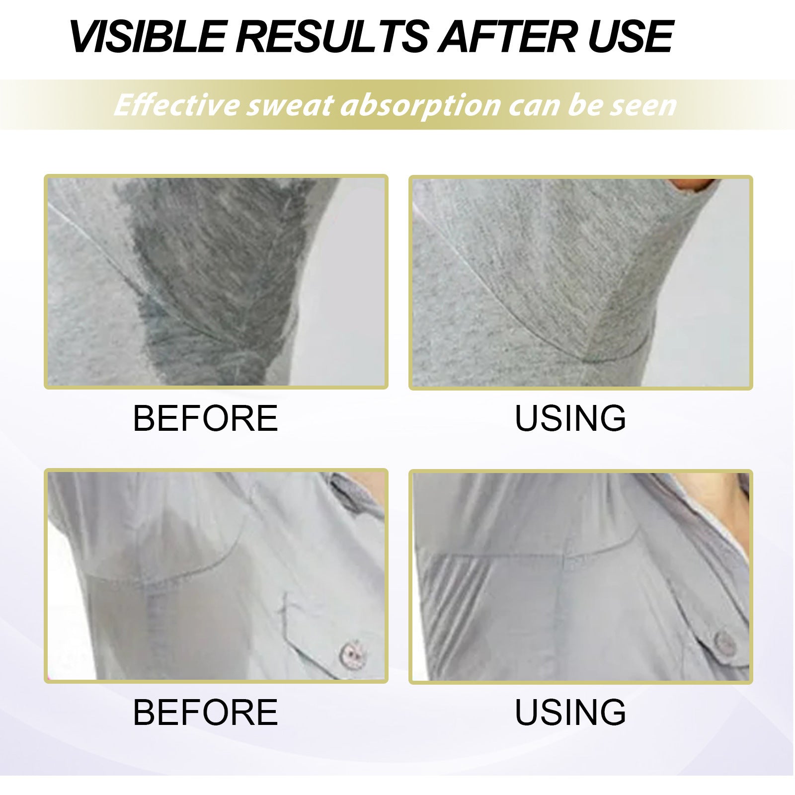 Eelhoe Armpit Sweat  deodorant Stick Invisible Durable