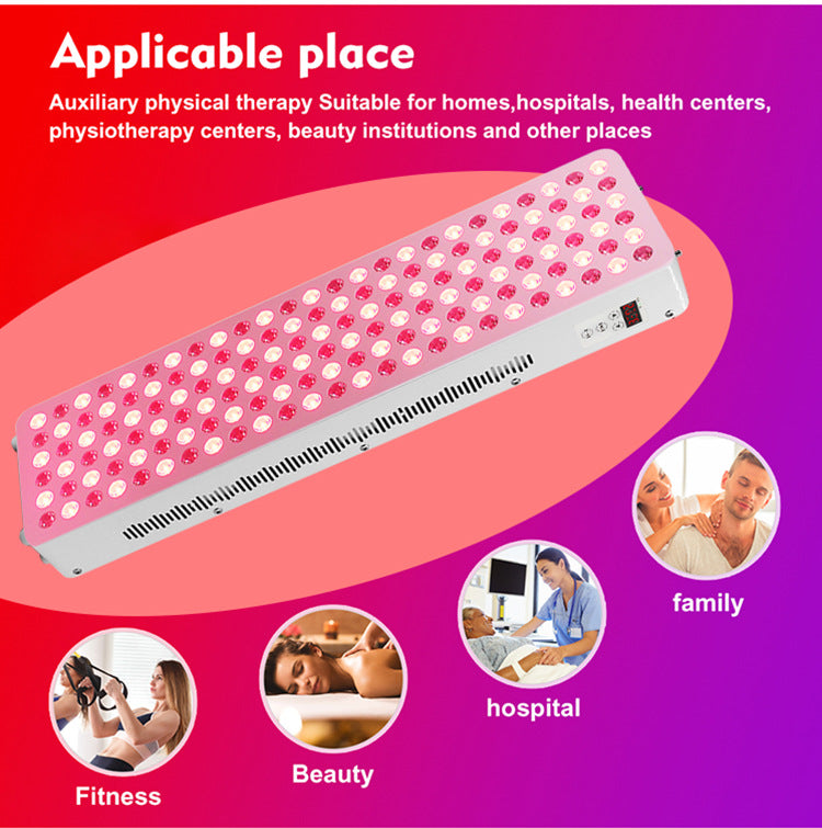 Red Light Therapy Panel – LED Physiotherapy Lamp for Recovery, Skin & Pain Relief
