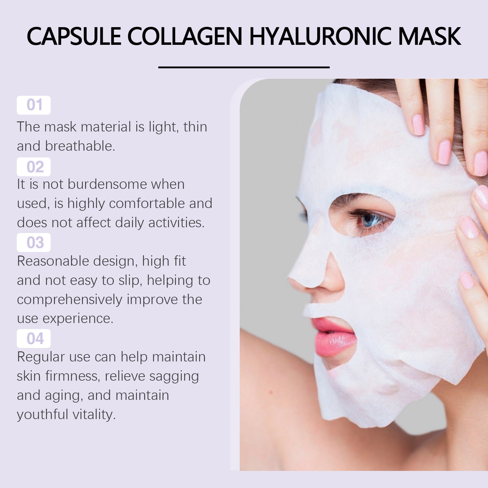 Collagen Mask Series Hydrating Moisturizing Lifting Facial