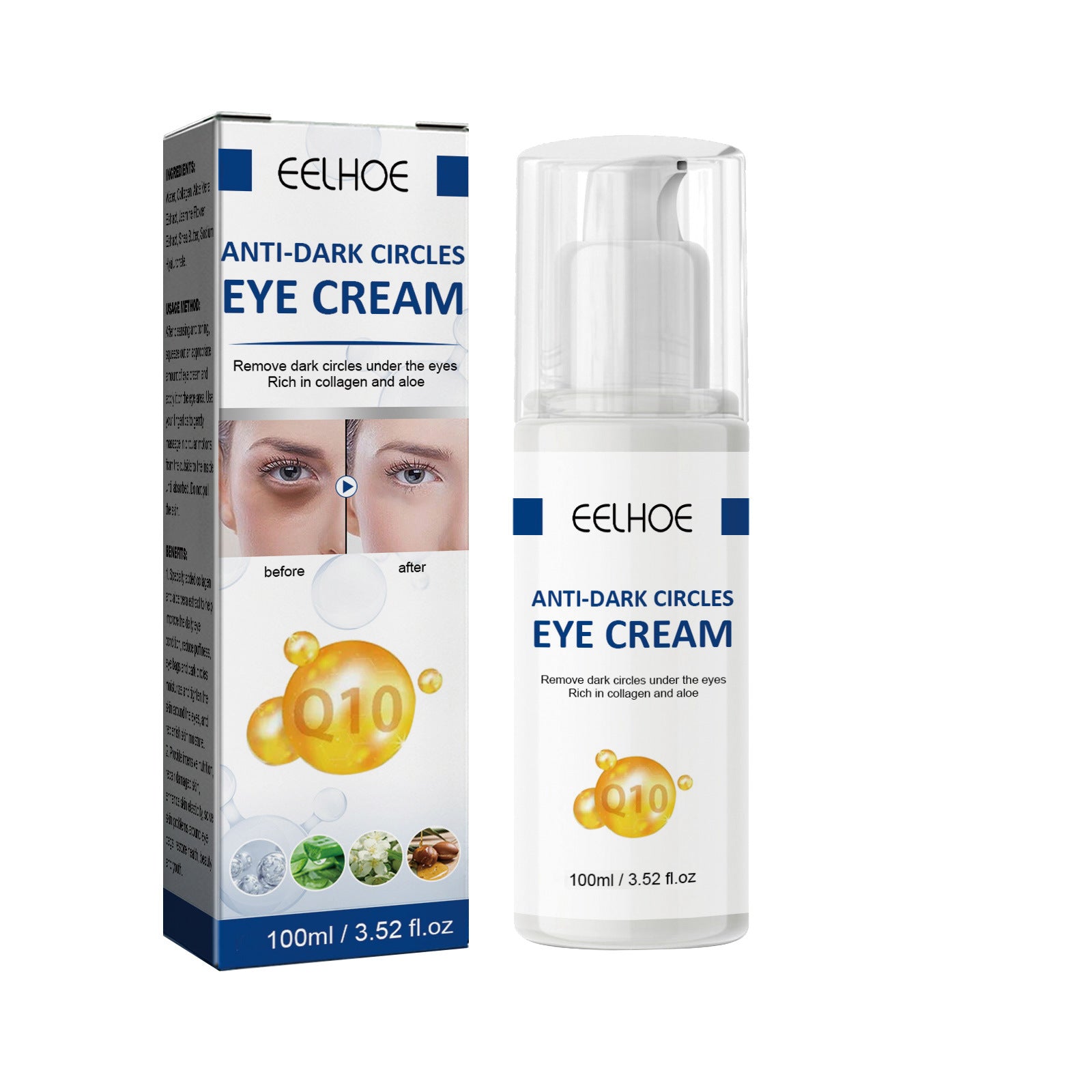 Collagen Dark Circles Eye Cream 100ml EELHOE COSMETICS