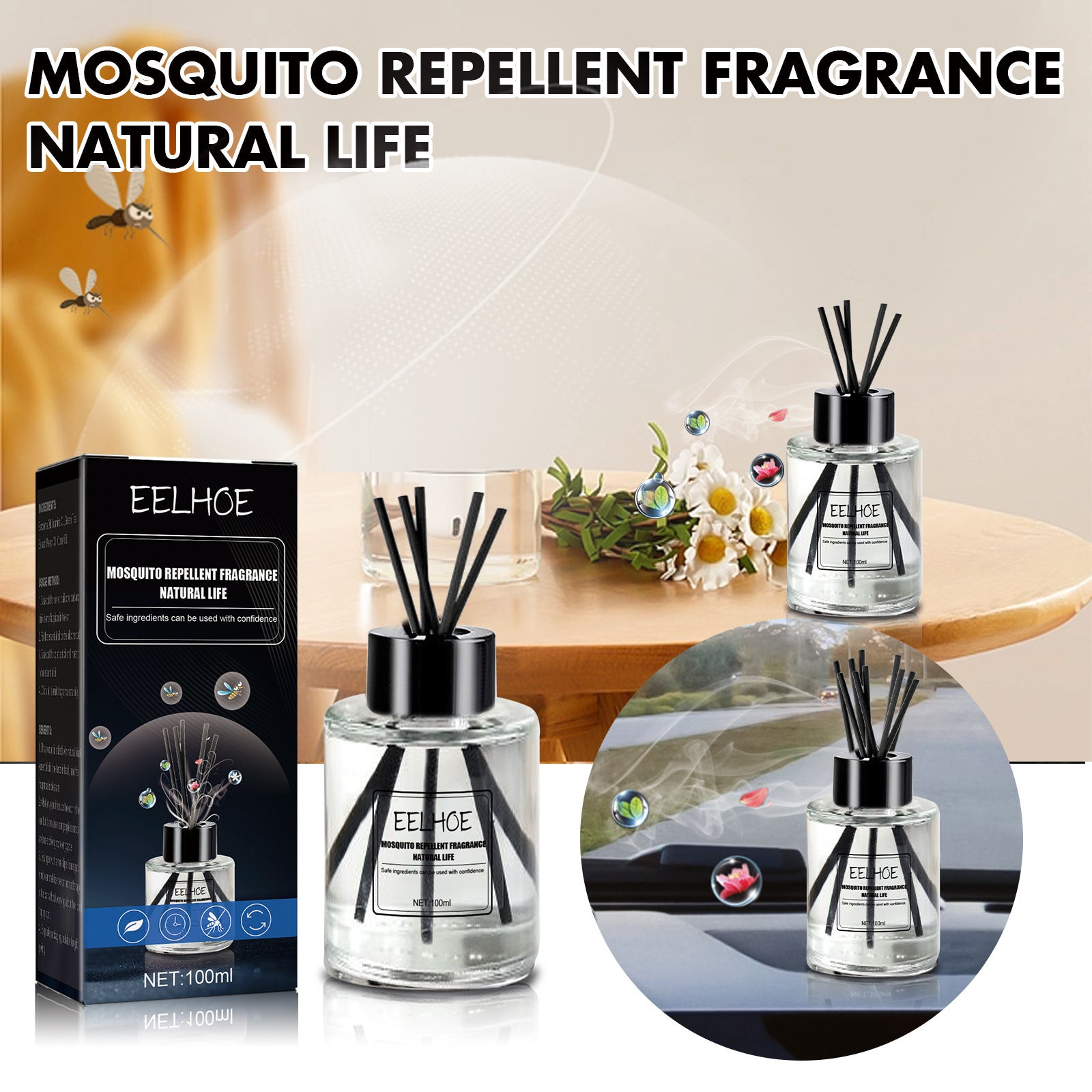 Aroma Diffuser Mosquito Repellent Aromatherapy Indoor Automatic Perfume Anti-mosquito