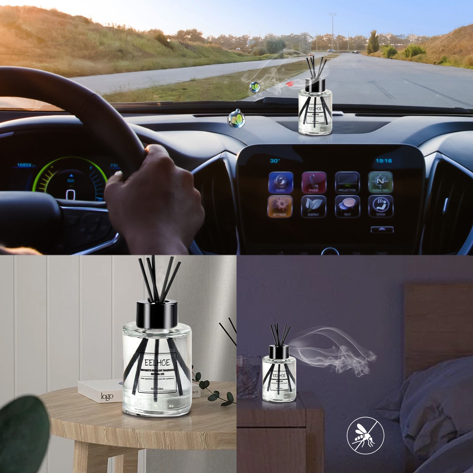 Aroma Diffuser Mosquito Repellent Aromatherapy Indoor Automatic Perfume Anti-mosquito EELHOE COSMETICS