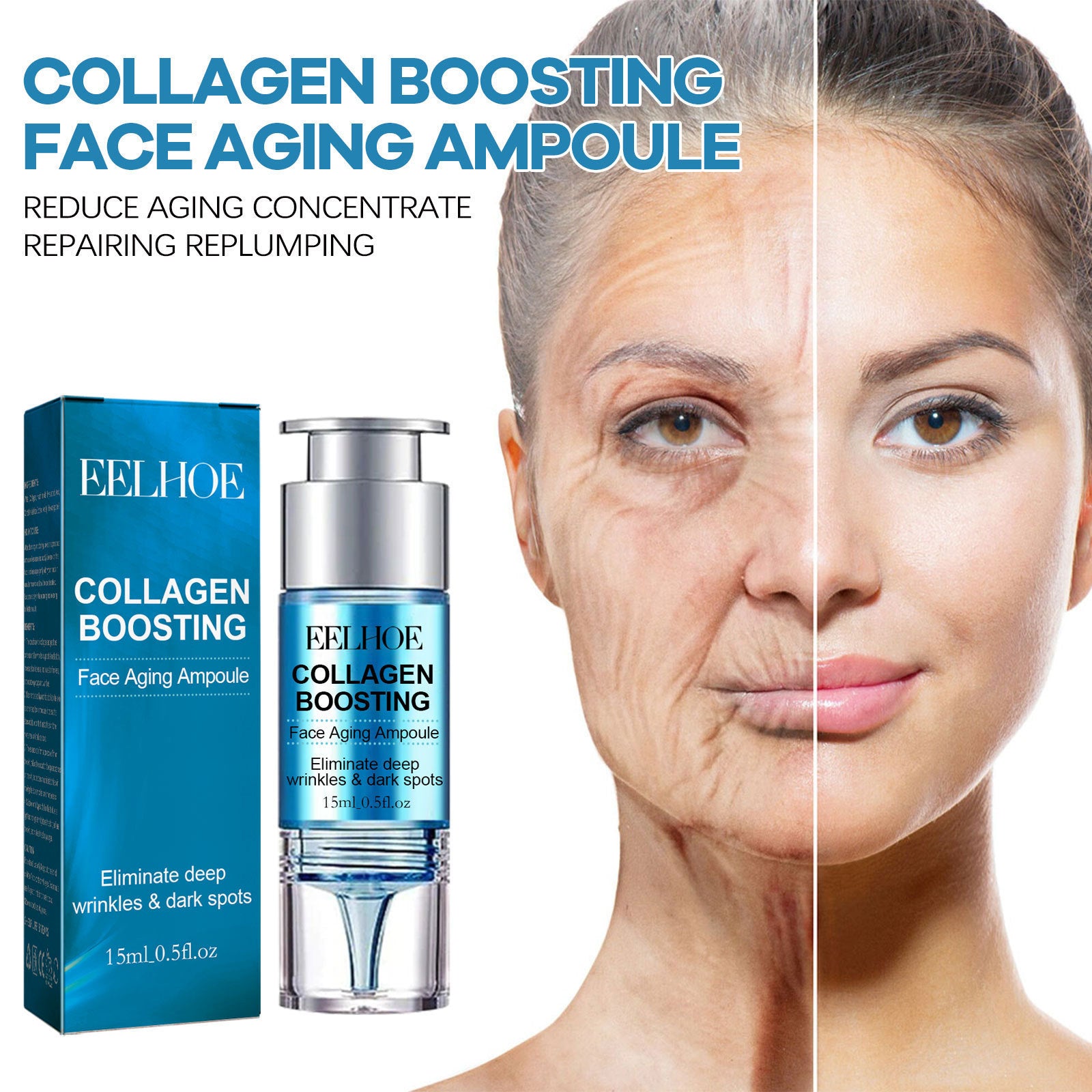 Anti-Aging Collagen Ampoule Nourishing And Firming Skin Fading Wrinkle