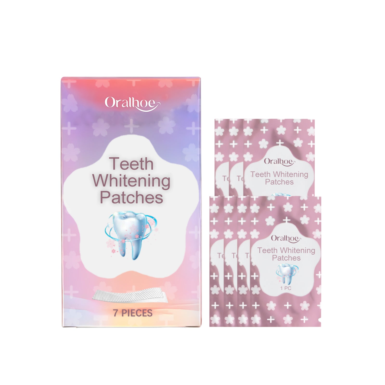EELHOE Teeth Whitening Patches – The Clean Formula That Whitens While You Sleep 7pieces set EELHOE COSMETICS