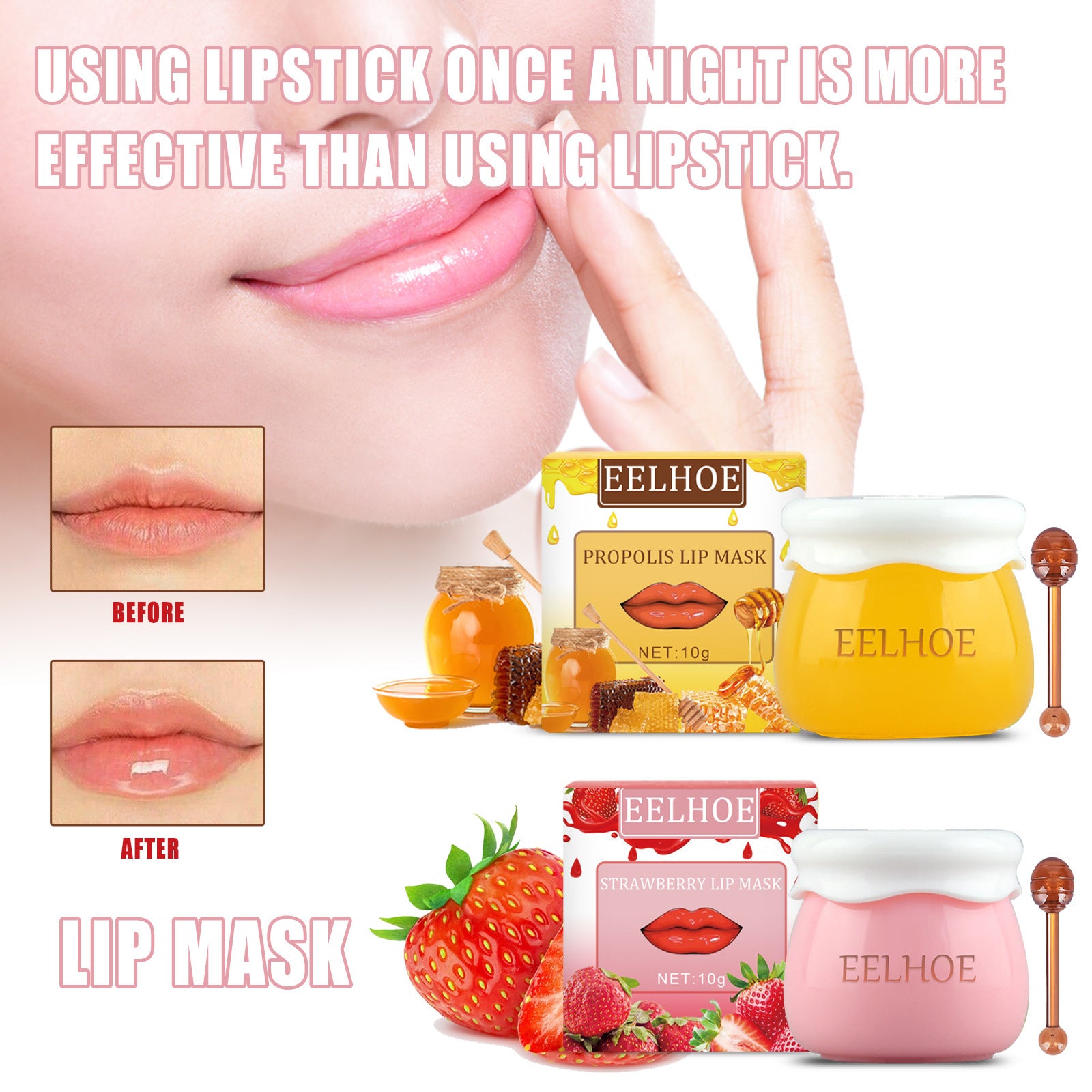 Eelhoe Honey Repair Brightening Moisturizing Lip Balm